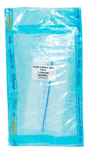 Gasa Estéril Con Hilo Radiopaco 5×70 Cm