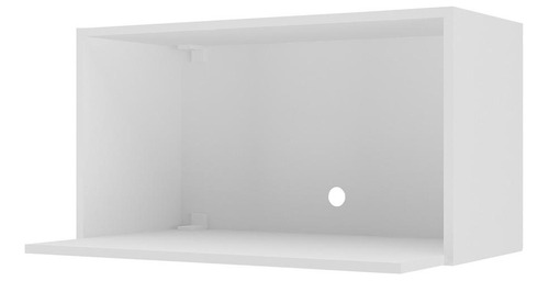 Multimóveis V3737 armário de cozinha nicho 70cm veneza cor branco