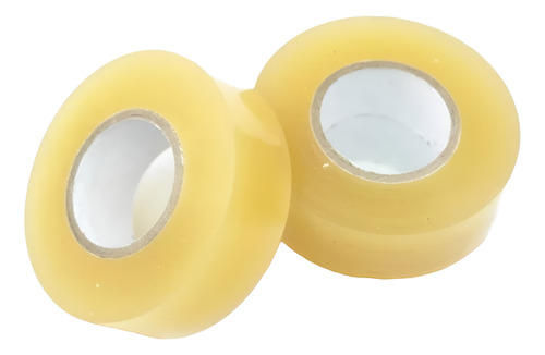 Cinta De Embalaje Transparente - 2 Rollos, C/u X 400 Yardas