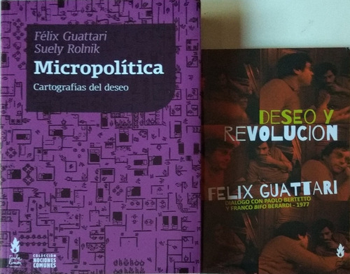 Combo Félix Guattari / Tinta Limón Ediciones / Nuevos!