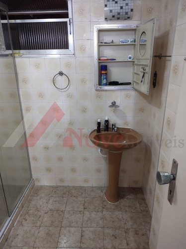 Imagem 10 de 11 de Apartamento Para Venda, 2 Dormitórios, Marapé - Santos - 1477