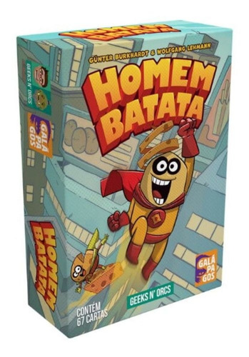 Homem Batata Jogo De Cartas Galapagos Hbt001