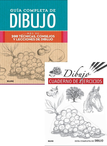 Pack Guía Completa De Dibujo ( Libro + Cuaderno Ejercicios)