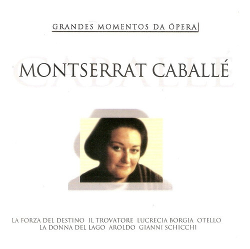 Cd Grandes Momentos Ópera Montserrat Caballé 1ª Ed. Lacrado