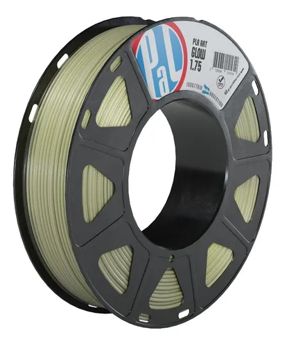comprar Filamento 3d Printalot Pla Art Glow in the dark 250gr Color Verde Brilla en la Oscuridad