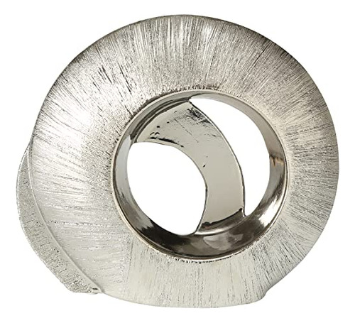 Crosby Street Contemporary Infinity Ring Escultura Plat...