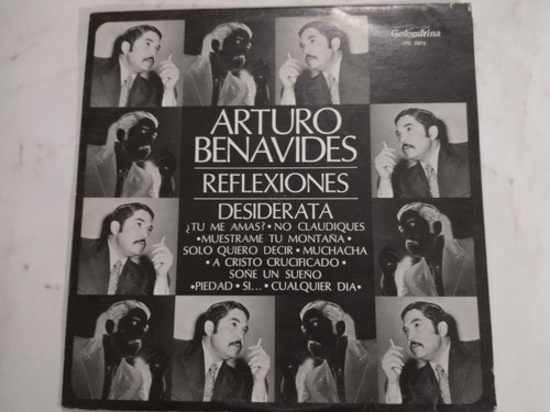 Arturo Benavides Reflexiones Desiderata Lp Vinilo.