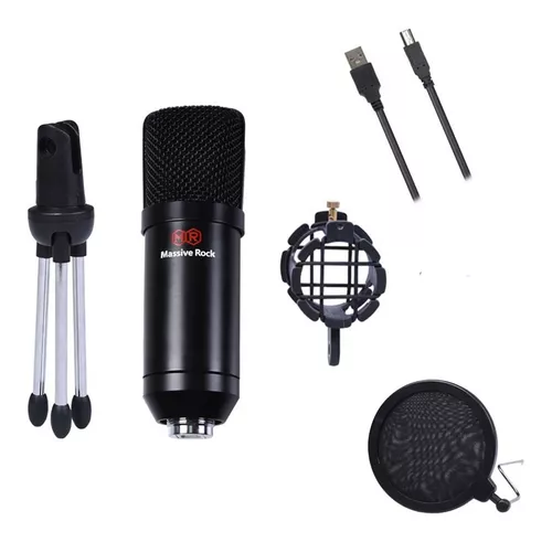 Micrófono Fifine K730 condensador cardioide y unidireccional negro –  Servicio técnico y ventas