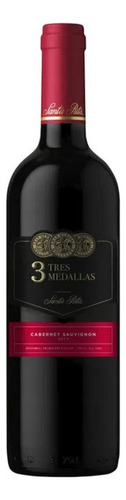 Pack De 4 Vino Tinto 3 Medallas Cabernet 750 Ml