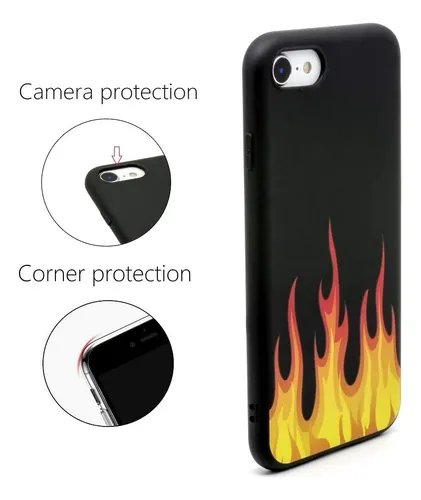 Funda Para iPhone 7/8/se 2020 (diseno Llamas)
