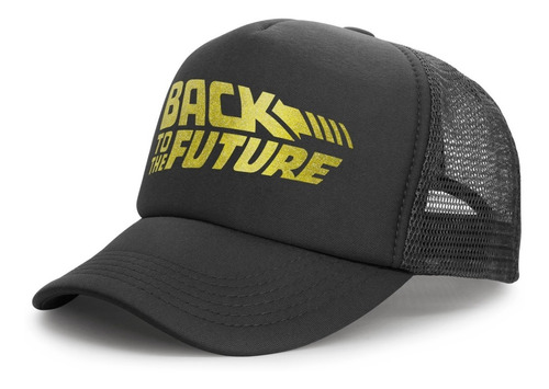 Gorra Trucker Volver Al Futuro Back Future Gold Eva Rain®