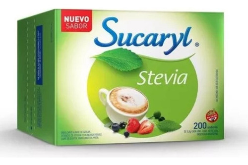 Sucaryl Stevia Sobres X 200 - Pack X 6 (paga 5)