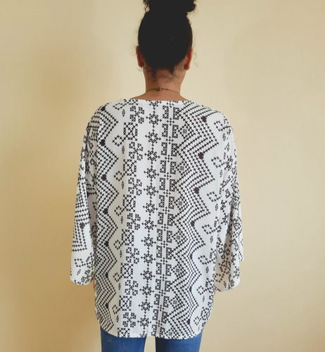 Imagem 5 de 5 de Blusa Bata Feminina Tecido Mony