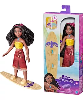 Disney Princesas Aventuras Cotidianas Muñeca Moana Surfista