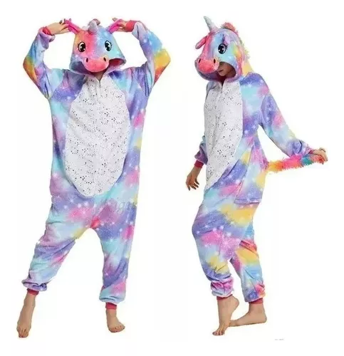 Pijama Kigurumi Adultos Unicornios Flannel