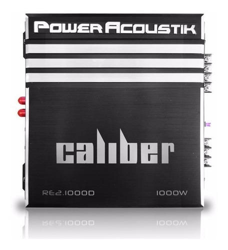 Amplificador Power Acoustik Re2.1000d 2 Ch Clase D 1000w Max
