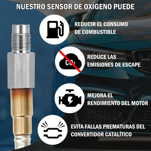 3 Conectores Del Sensor De Oxígeno Comprobar Código M18*1.5