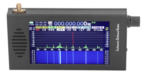 Receptor Portátil Dsp Sdr De Radio De Onda Corta Táctil De 4