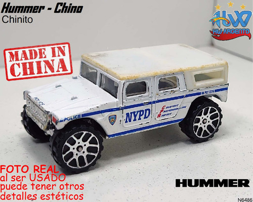 Patrulla Usado Hwargento Hummer - Chino N6486 0