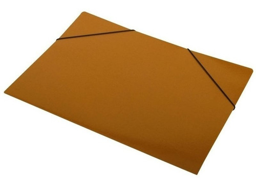 Carpeta Simil Prespan Doble Oficio 3 Solapas Marron 