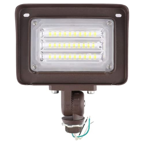 Luz De Inundación Led De 30w Homologada Ul Fotocélula...