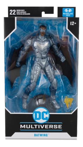 Figura De Accion Mcfarlane Dc Comics New 52 Batwing 7 PuLG