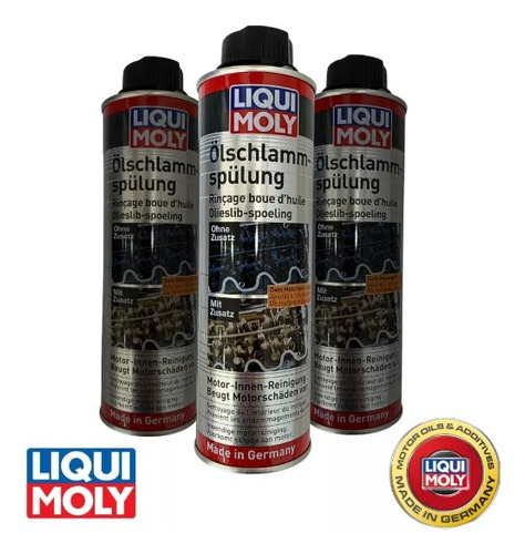 Limpiador De Motores Flushing Y Carter Liqui Moly Fangos