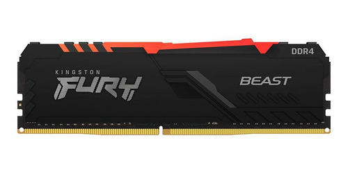 Memoria Ram 8 Gb 3200 Mhz, Rgb, Ddr4, Cl16, Kf432c16bba/8