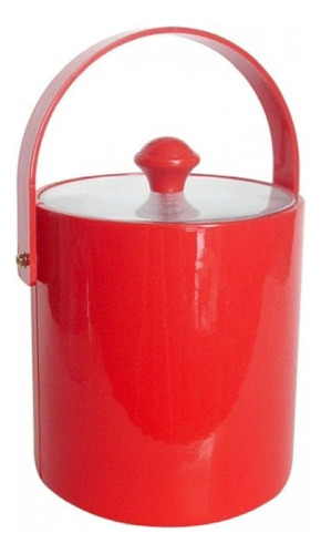 Hielera Classic Plástico Reforzado Con Pinza 1,5 Litros F Color Rojo