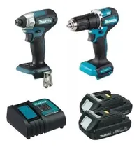 Comprar Combo Atornilladores Makita (dtd157+dhp487) 18v Dlx2414yx7