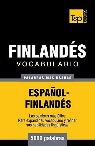 Vocabulario Espanol-finlandes - 5000 Palabras Mas Usadas 