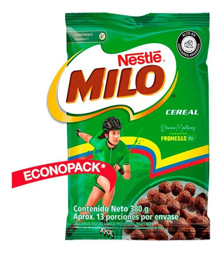 Cereal Nestle Milo X 380 G