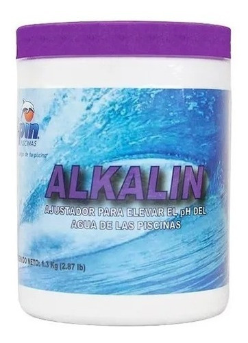 Alkalin Sube Ph Y Alcalinidad Total 1.3 Kg. Grano Fino