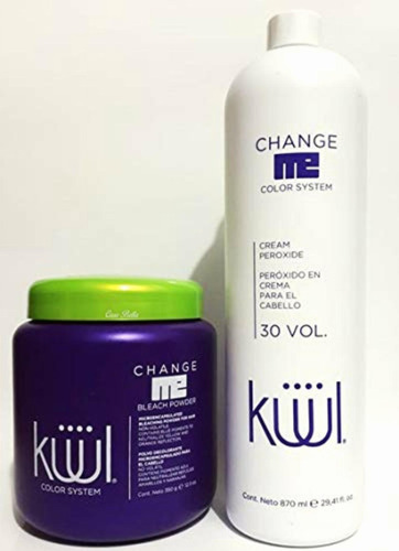 Küül Change Me Bleach Powder 350g, Polvo Decolorante,