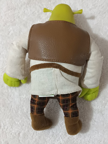 Lote 3 Peluches Sherk, Burro Y Lord Farquaad De Teddy Bear. Varios (Usado)