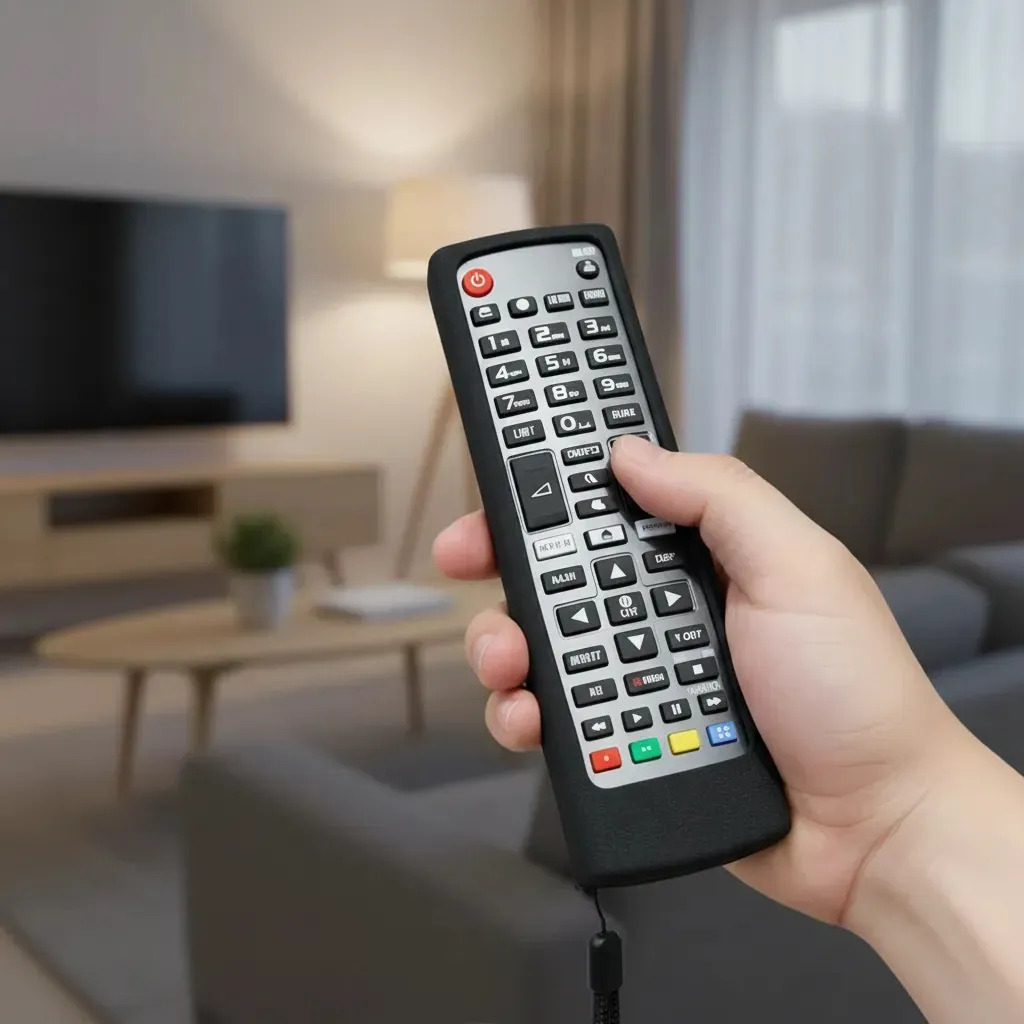 Capinha De Silicone Para Controle Remoto Tv LG Led Smart 4k Preto 2