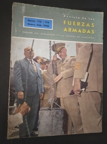 Revista De Las Fuerzas Armadas # 115/116 Enero De 1956 . 