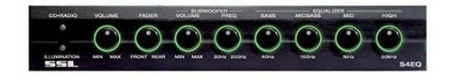 Ecualizador Para Autos Sound Storm S4eq De 4 Bandas Con Ampl