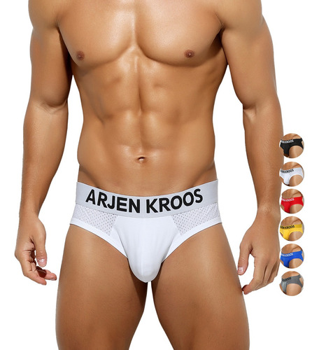 Arjen Kroos® Calzoncillos Para Hombre Jockstrap 6 Piezas