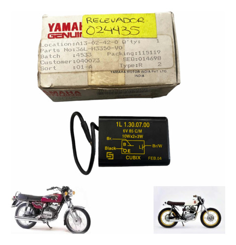 Relay De Direccionales Original Yamaha Rx100 36l-h3350-v0