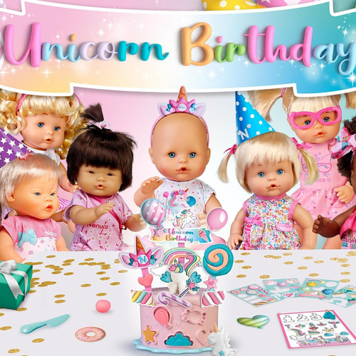 Muñeca Nenuco Cumpleaños De Unicornio