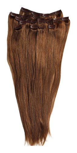 Cortina Clip Cabello 100% Natural Humano 160g 22 Extensiones