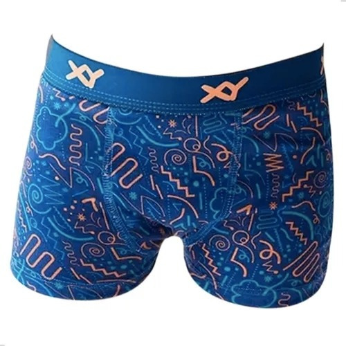 Boxer De Niño Xy Algodon Y Lycra Estampado