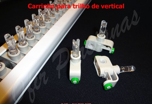 Peças Para Persianas - Carrinho Para Persiana Vertical