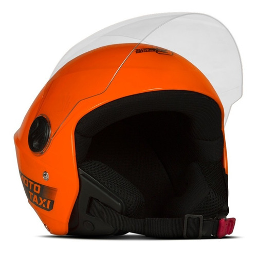 Capacete Masculino Feminino Pro Tork New Liberty 3 Moto Táxi Cor Laranja Tamanho do capacete 58