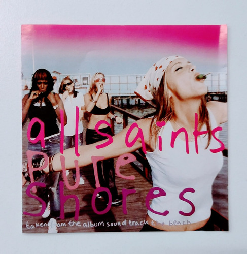 Cd Single All Saints Pure Shores Promocional