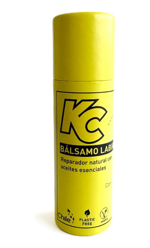 Balsamo Labial  Natural (lemongrass) Vegano Kc