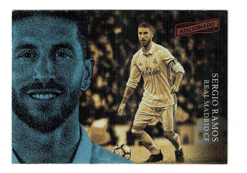 Carta Sergio Ramos Aficionado 2016/17 Panini