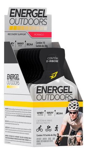 Energel Outdoors Em Gel Bodyaction Em Sachê De 300g 10 Un