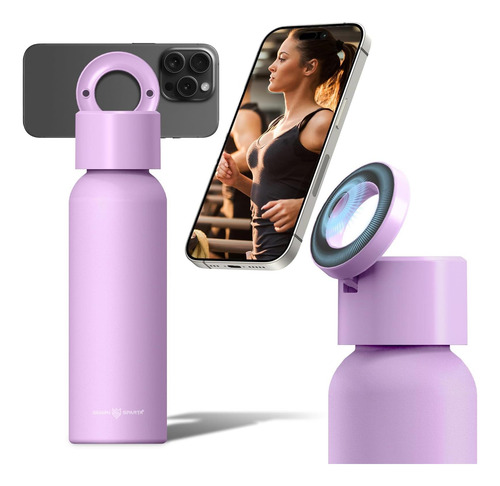 Botella De Agua Aislada Compatible Con Soporte Magsafe, Bote